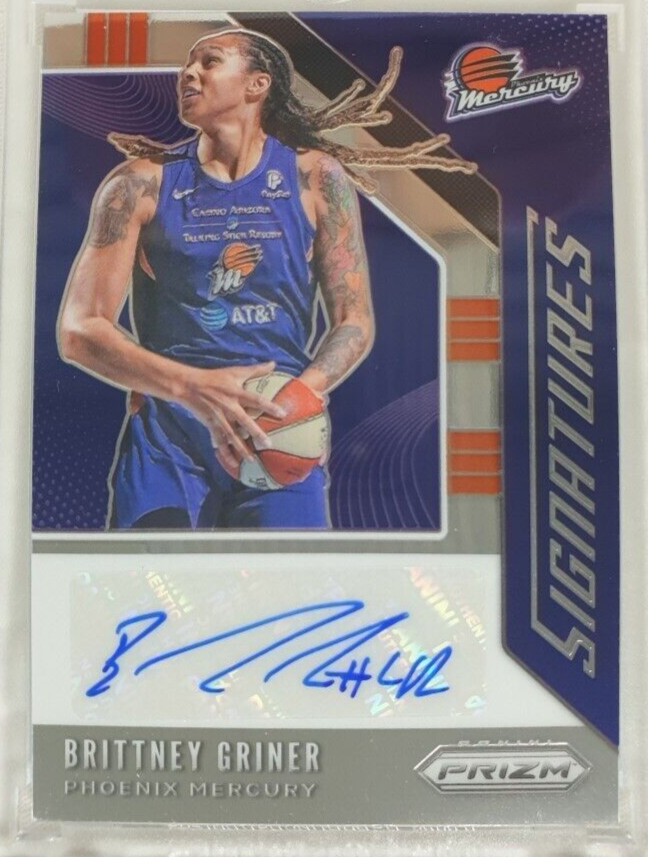 2020 Panini Prizm WNBA Brittney Griner AUTO Signatures Phoenix Mercury