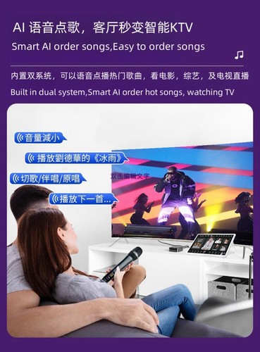 CA-InAndon R5PROMATE 15.6'' Touch Screen Karaoke Player,3IN1 4TB HDD YouTube Rem - Picture 7 of 16