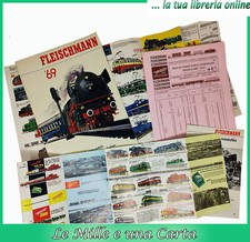CATALOGO trenini ho h0 FLEISCHMANN 1969 locomotiva binari LISTINO PREZZI train