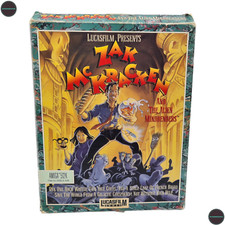 Zak McKracken Commodore Amiga 512k Spiel Big Box Lucasarts 1988 NO LRG