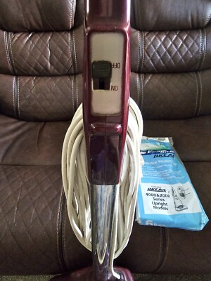 Vintage Panasonic Jet-Flo MC-6210 Upright Vacuum Cleaner Runs Vintage Panasonic Jet-Flo MC-6210 Upright Vacuum Cleaner Runs