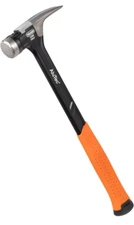 Picard 1095 AluTec 16 oz. Framing Roofing Carpenters Hammer, Checked Face Geraut