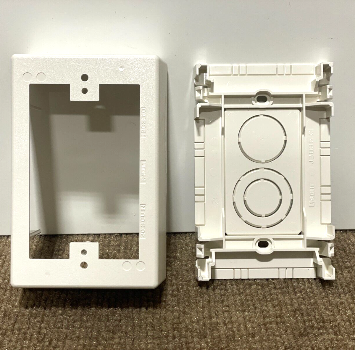 Panduit Single Gang Junction Box JBX3510IW-A ✓❤️️✓❤️️ NEW