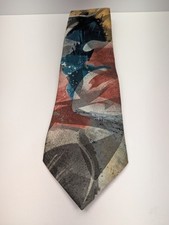Vintage Wembley Abstract Pointed Classic Necktie Tie