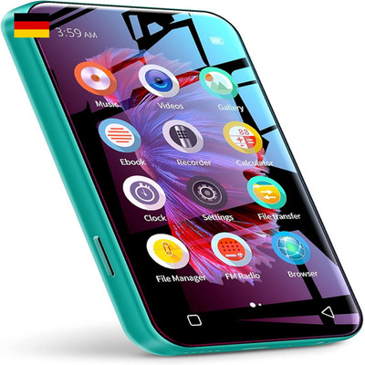 TIMMKOO Q5 MP3-Player 4 Zoll Touchscreen Bluetooth WLAN HiFi