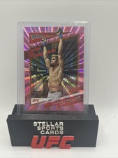 2022  Panini Optic UFC Card #134  Johnny Walker Pink Lazer SSP Damaged Corner