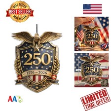250th Anniversary USA United States Ornament Christmas Collectible 2026