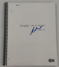 Al Pacino Signed Scarface Full Script Authentic Autograph Beckett