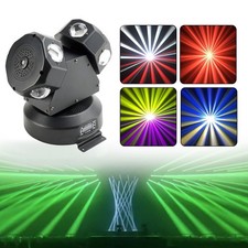 120W Moving Head Light 8 LED Rotating Beam Light RGBW Stage Light DJ Lighting US