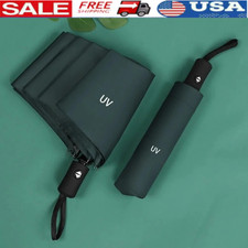 Automatic Windproof Travel Umbrella UV Protection Lightweight Sun Rain Umbrella