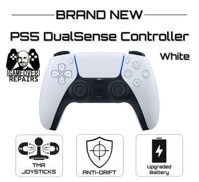 NEW PS5 DualSense Controller Upgraded w/ HALLPI TMR Joysticks & Upgraded Battery