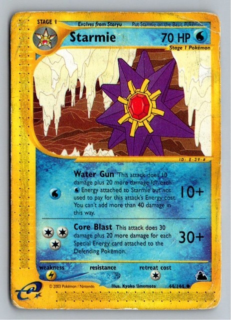 Starmie #44 (Skyridge (2003))