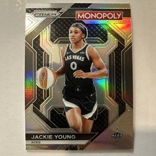 2024 Panini Prizm Monopoly Skills SILVER #WNBA15 Jackie Young Las Vegas Aces
