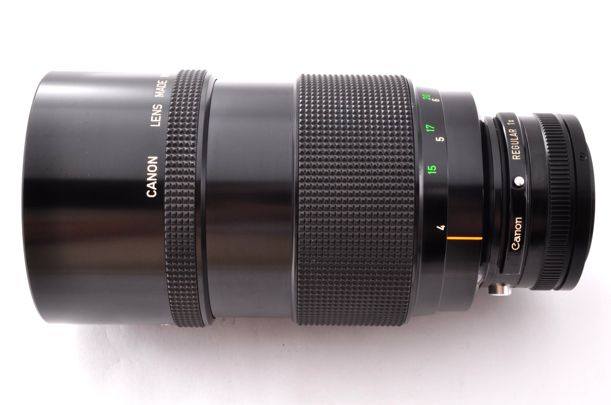 Canon New FD NFD Reflex 500mm f/8 Mirror Lens w/ Caps Near Mint