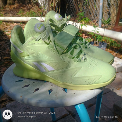 Reebok Legacy Lifter III Sneakers Size 8 1/2 '' The Pump'' Inflatable 