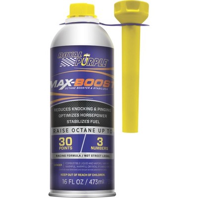 Royal Purple For Max-Boost 16oz Octane Booster & Fuel Treatment Part 06757