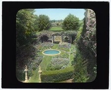 'Darena,' George Barton French house,Southampton,New York. Flower garden