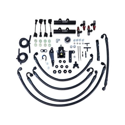IAG PTFE Fuel System w/ID Injectors, FPR,IAG Fuel Rails for 08-14 WRX, 08-21 STi