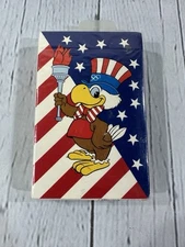 Sam the Olympic Eagle # 0133 Playing Cards NEW 1984 U.S Playing Card Co NIB