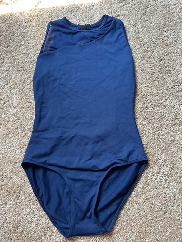 Ballet Rosa Leotard Navy Blue Adult Medium 40/M