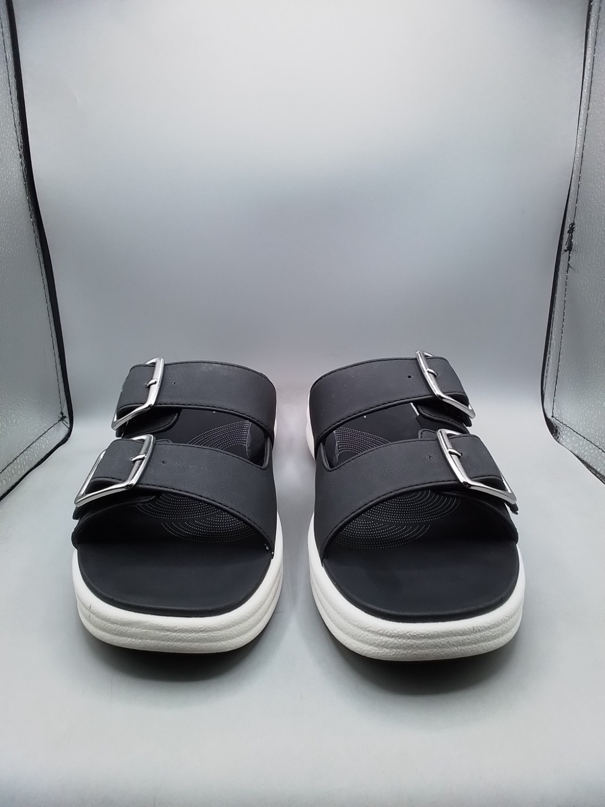 Clarks Women's Cloudsteppers  Adjustable Slide Sa… - image 2