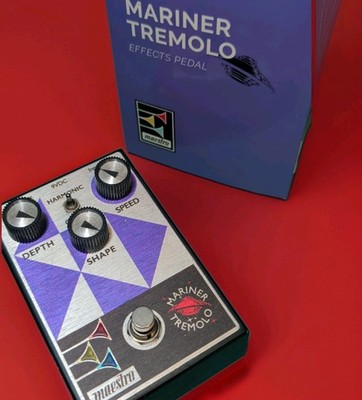 Maestro Mariner Tremolo Guitar Effects Pedal Shoegaze