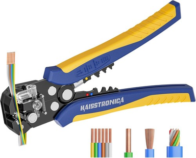 #ad Self Adjusting Wire Stripper 3 in 1 Stripper Cutter Crimping Heavy Duty $28.00
