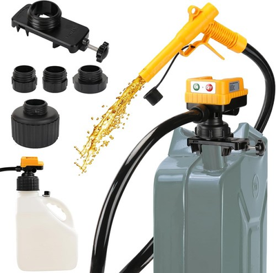 #ad #ad 4.5 GPM Cordless Fuel Transfer Pump with 51#x27;#x27; PVC Hose Compatible with Dewalt 2 $76.35