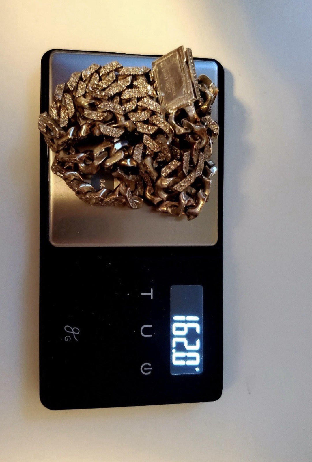 authentic silver chain plus two personalized lett… - image 7