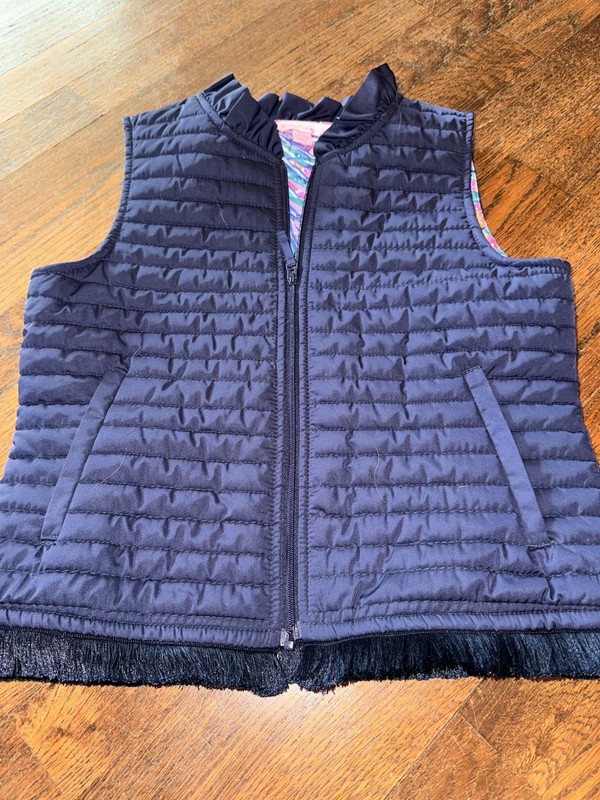 lilly pulitzer Girls Vest L Navy