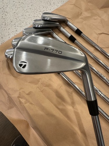 Taylormade P770 iron set 6-AW, DG mid 115 Stiff, 2025 (current model) RH