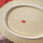 Ceramic Gravy Boat Set with Farmhouse Scene, Glossy Finish, Japan, 2-Piece — photo 3