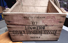 Vintage Russell Burdsall & Ward Bolt & Nut wood CRATE Rock Falls ILL EMPIRE — photo 1