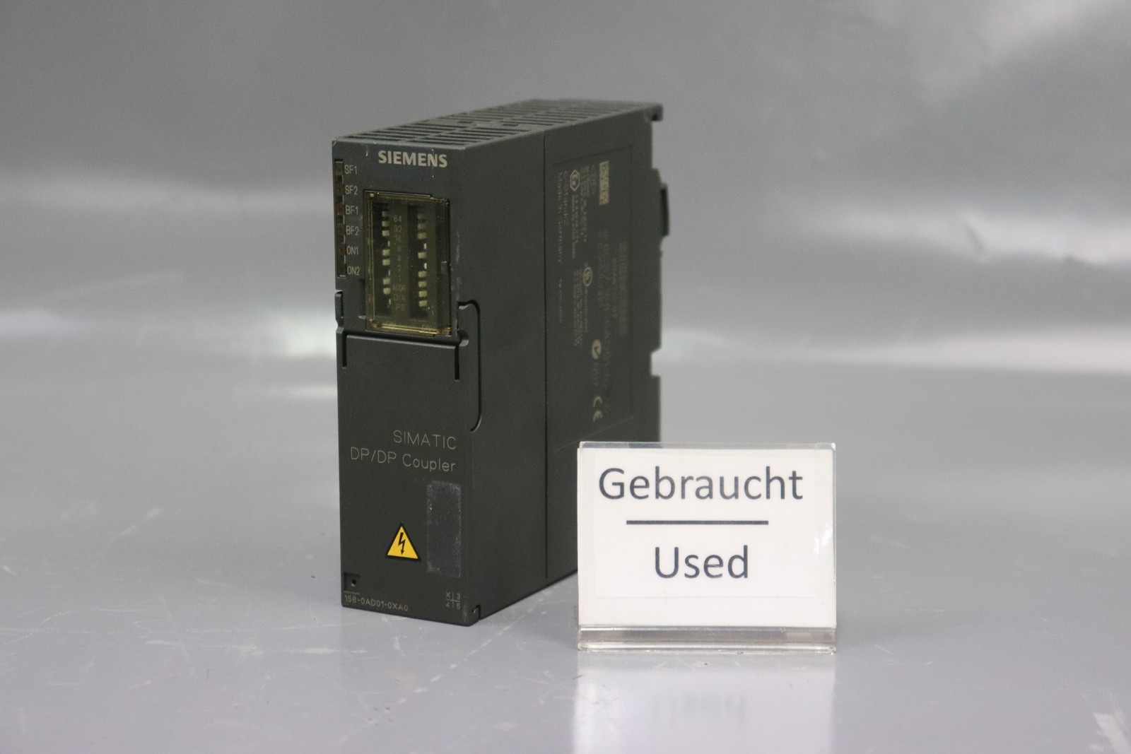 Siemens Simatic S7 6ES7 158-0AD01-0XA0 Dp / Dp Couple E:2 Usé Testé