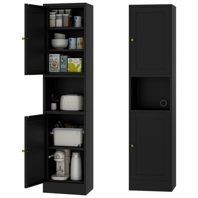 #ad #ad 67quot;Metal Bathroom Storage Cabinet Slim Bathroom Organizer with Adjustable Shelve $99.00
