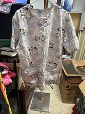 Disney 101 Dalmatians Scrubs Scrub Top Women s
