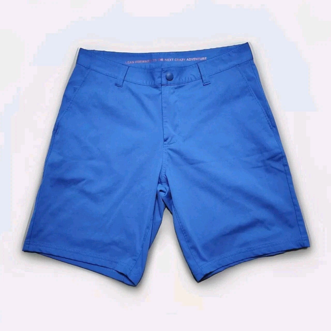 Rhone Commuter Shorts Men's 31 Blue Stretch Golf Chino Performance Preppy 9