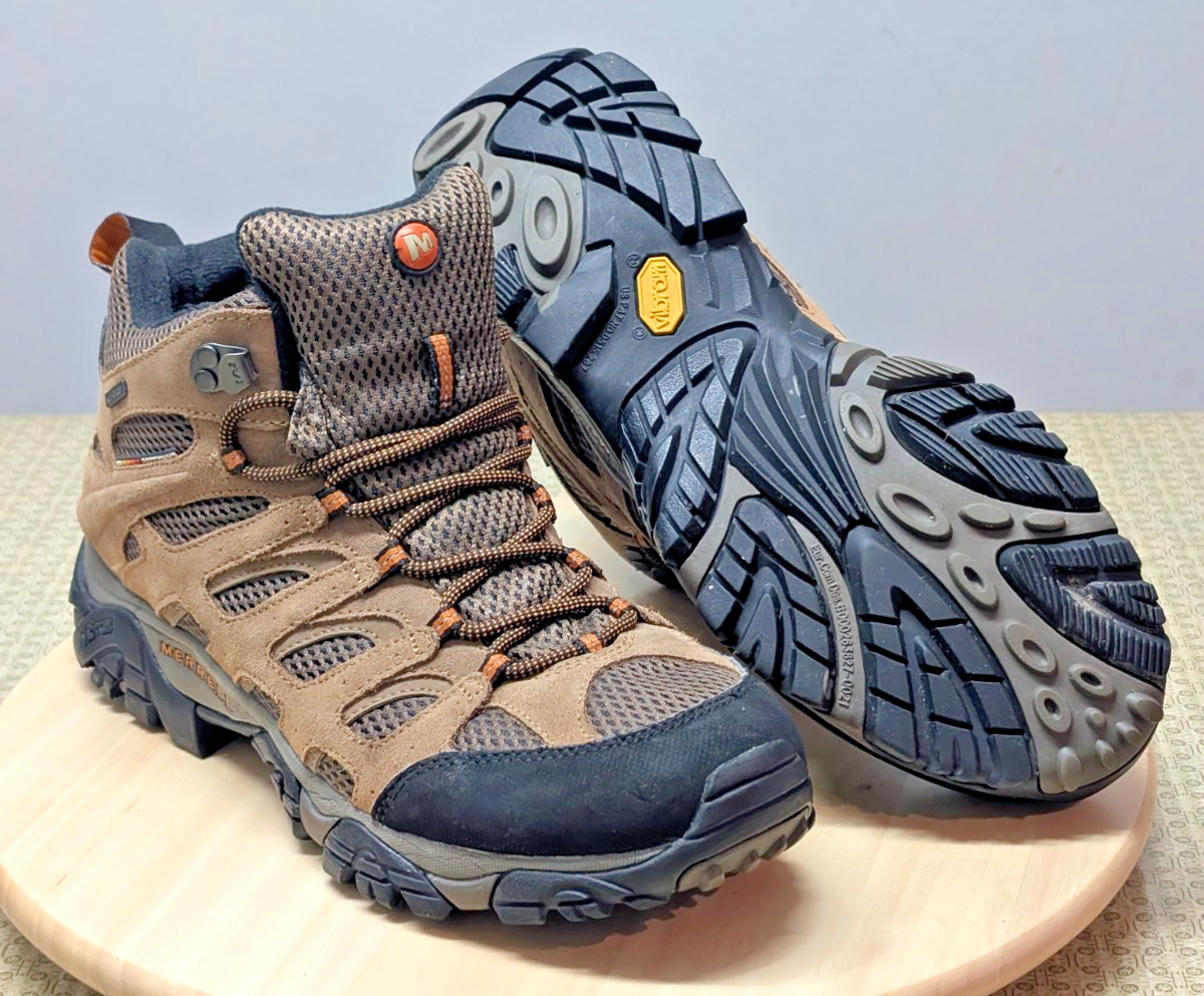 Merrell Earth Waterproof Continuum Vibram Men's Mid Hiking Boots