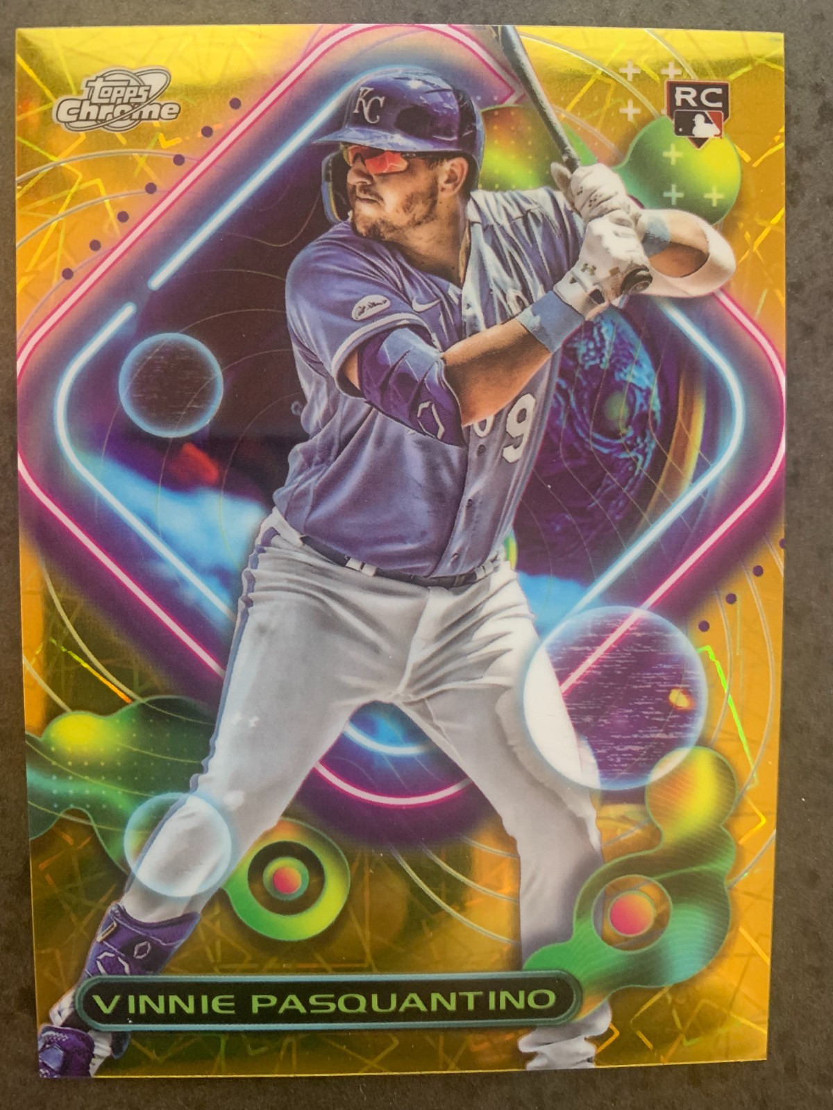 2023 Topps Cosmic Chrome VINNIE PASQUANTINO Gold Refractor Rookie /50 #109