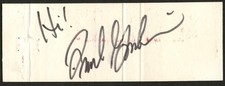 Frank Gorshin signed autograph Matchbook Cover Actor Impressionist PSA Stickered