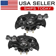 Pair Front Wheel Bearing Hub Knuckle Assy for 14-18 Toyota Corolla 1.8L 698-476