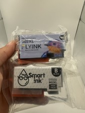 2-Pack 902XL Black Ink Cartridges High Yield for HP Printers Compatible Sealed