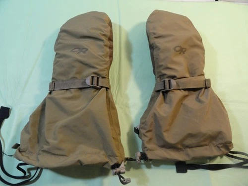 Outdoor Research AGS Firebrand Mitts w/Liner MEDIUM Coyote Brown 270954 Mittens