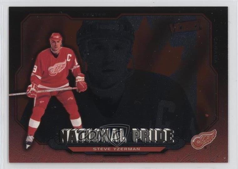 2002-03 Upper Deck Victory National Pride Steve Yzerman #NP6 HOF 2tb
