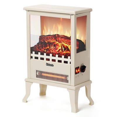 TURBRO Suburbs TS17Q Infrared Electric Fireplace Stove, 19'' Freestanding Stov...