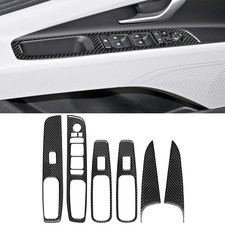 YAMUDA Compatible with 6 PCS Rising Window Panel Soft Carbon Fiber Decorative...