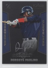 2013 Onyx Platinum Prospects Silver Ink 76/150 Dorssys Paulino #PPAU25 Auto 9oo