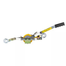 2,000 Lb. 1-Ton Capacity 12 Ft. Max Lift 10:1 Leverage Web Strap Puller Come Alo