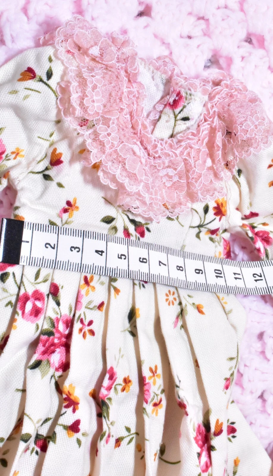  super dollfie floral lace skirt dealer made 
