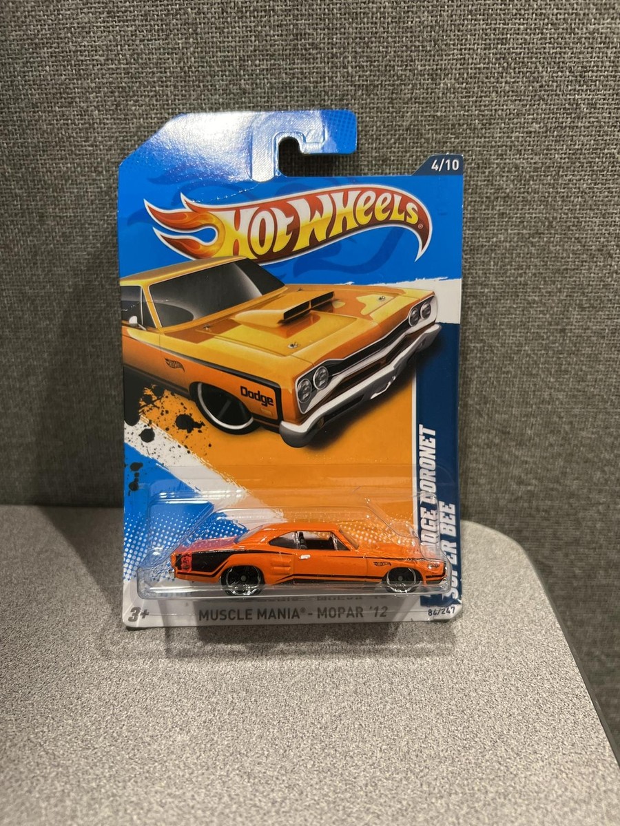Vintage Hot Wheels 1969 Dodge Coronet Super Bee, Orange -Sealed